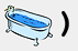 Bathtub )